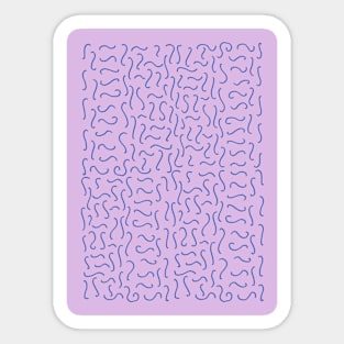 Relaxing waves Sticker